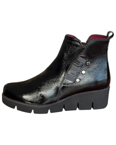 Δερμάτινο Γυναικείo Μποτάκι - N11