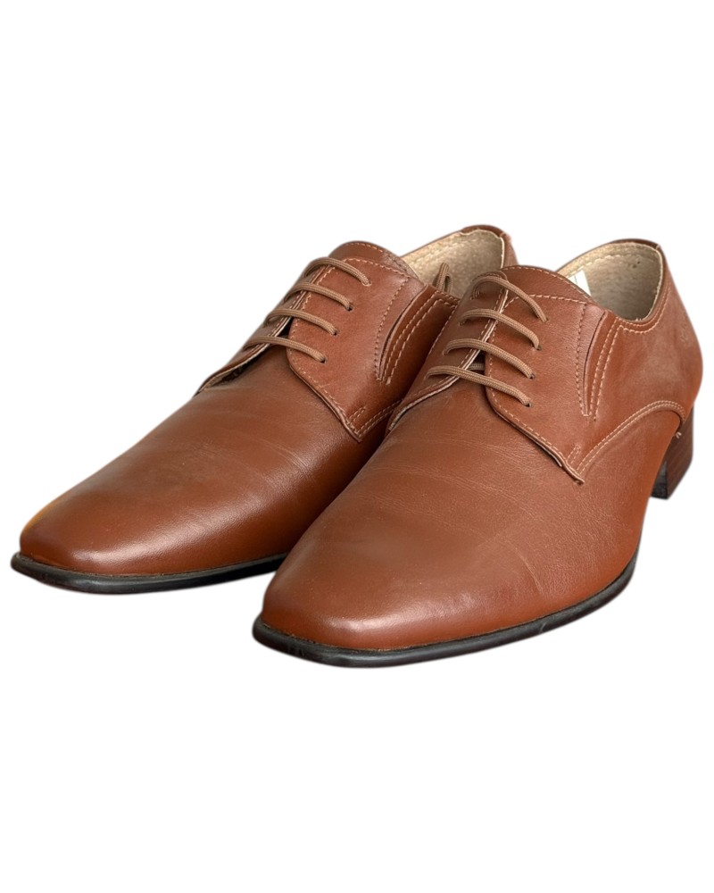  Δερμάτινο Ανδρικό Παπούτσι - N112