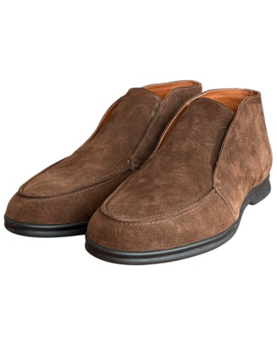  Δερμάτινο Ανδρικό Μποτάκι - N118