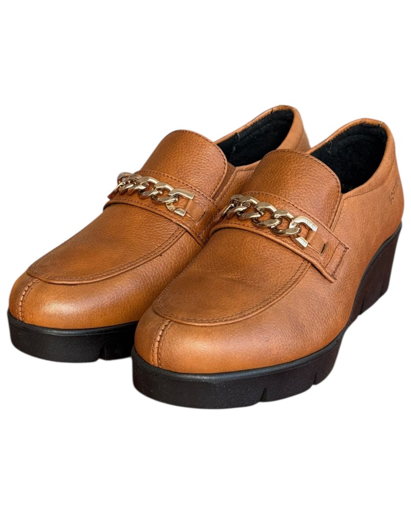  Δερμάτινο Γυναικείo Μοκασίνι - N12