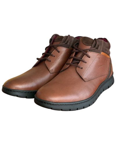  Δερμάτινο Ανδρικό Μποτάκι - N122