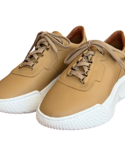  Δερμάτινο Γυναικείο Sneaker- N135