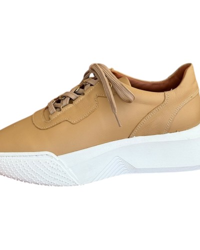  Δερμάτινο Γυναικείο Sneaker- N135