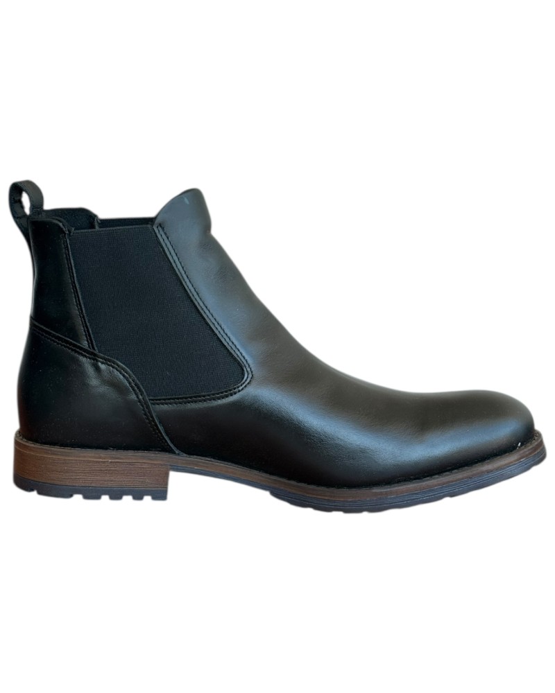  Δερμάτινο Ανδρικό Μποτάκι - N174