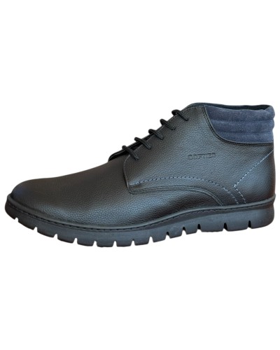  Δερμάτινο Ανδρικό Μποτάκι - N187