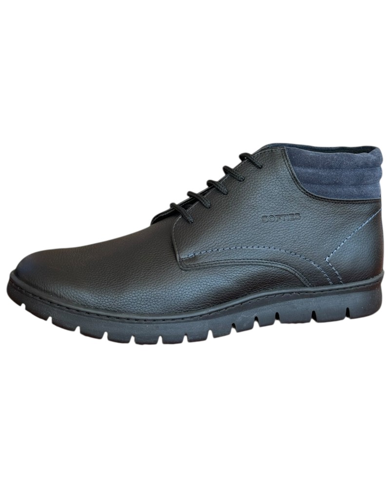  Δερμάτινο Ανδρικό Μποτάκι - N187