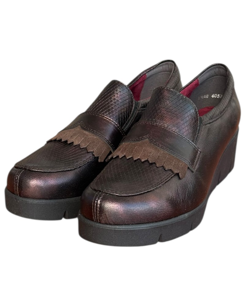  Δερμάτινο Γυναικείo Μοκασίνι - N19