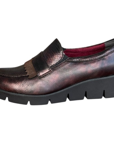  Δερμάτινο Γυναικείo Μοκασίνι - N19