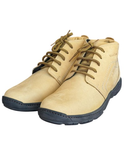  Δερμάτινο Ανδρικό Μποτάκι - N194