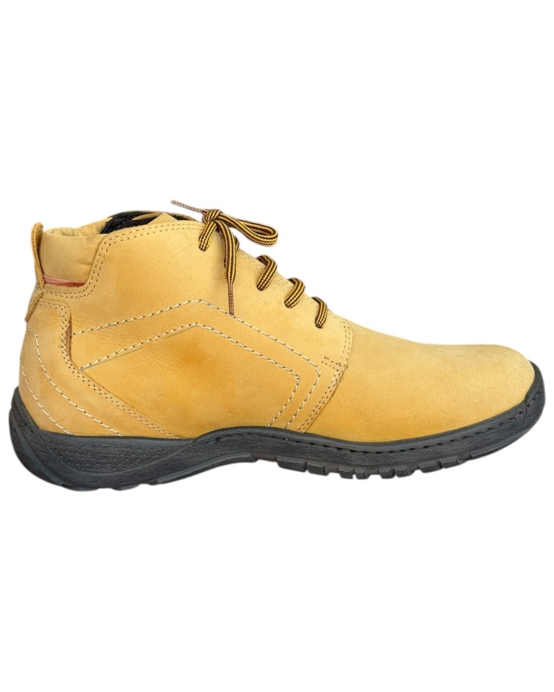  Δερμάτινο Ανδρικό Μποτάκι - N194