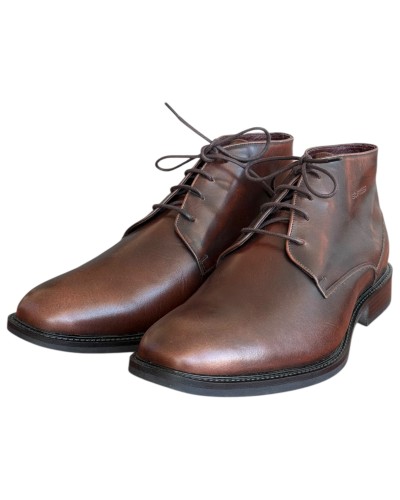  Δερμάτινο Ανδρικό Μποτάκι - N214