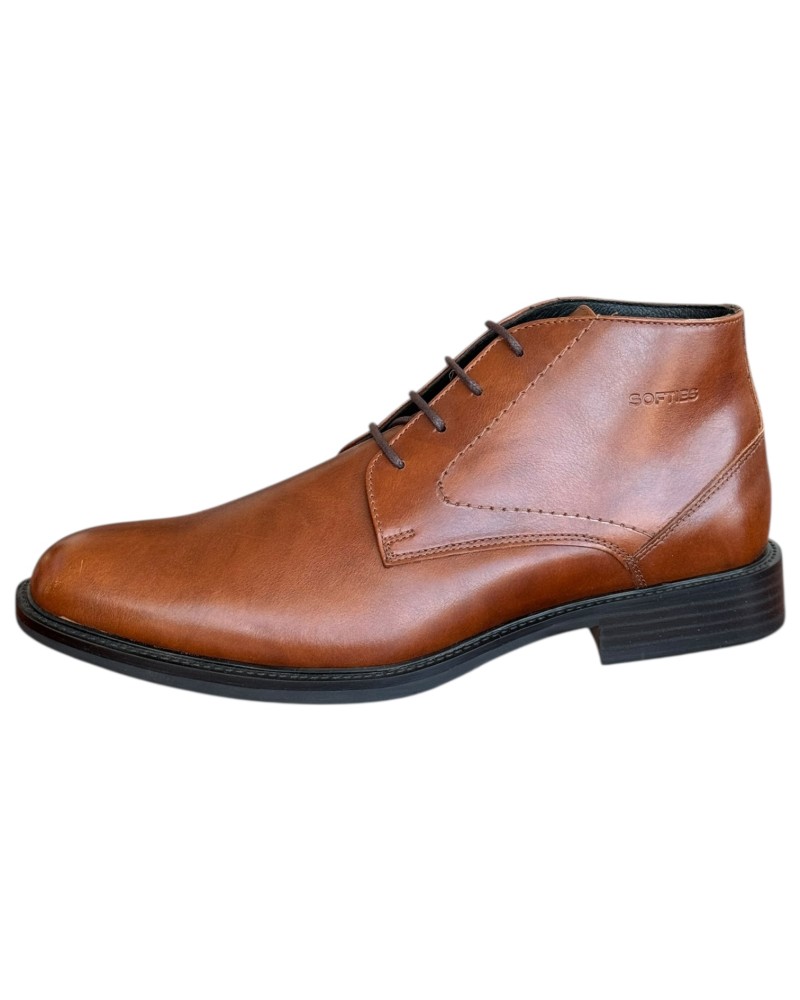  Δερμάτινο Ανδρικό Μποτάκι - N219