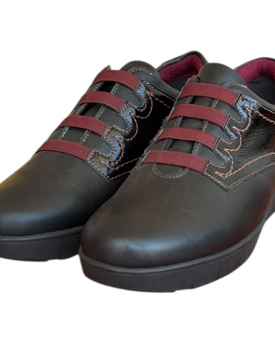 Δερμάτινο Γυναικείο Sneaker- N234
