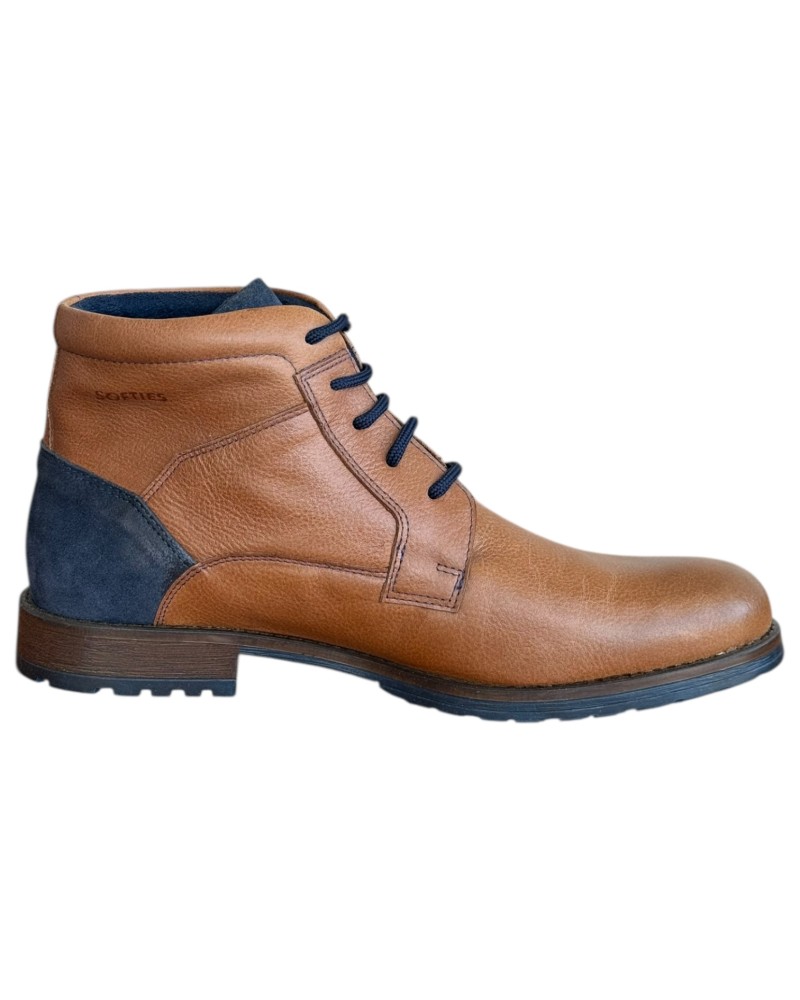  Δερμάτινο Ανδρικό Μποτάκι - N265