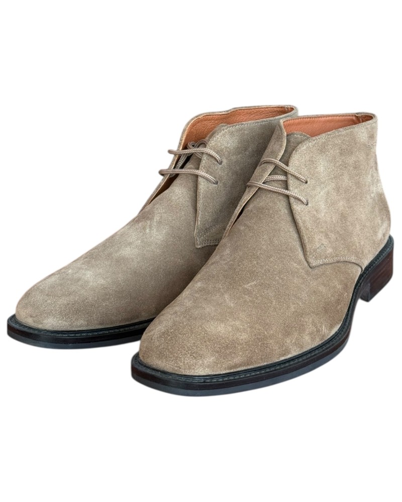  Δερμάτινο Ανδρικό Μποτάκι - N272