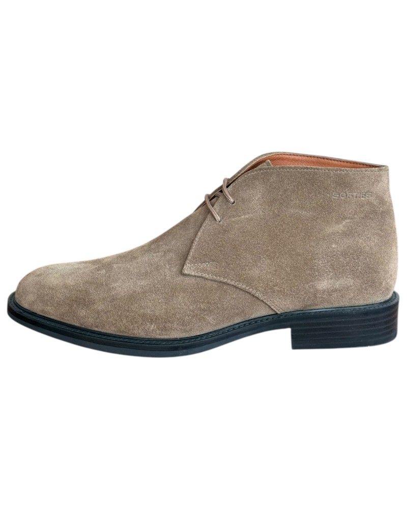  Δερμάτινο Ανδρικό Μποτάκι - N272