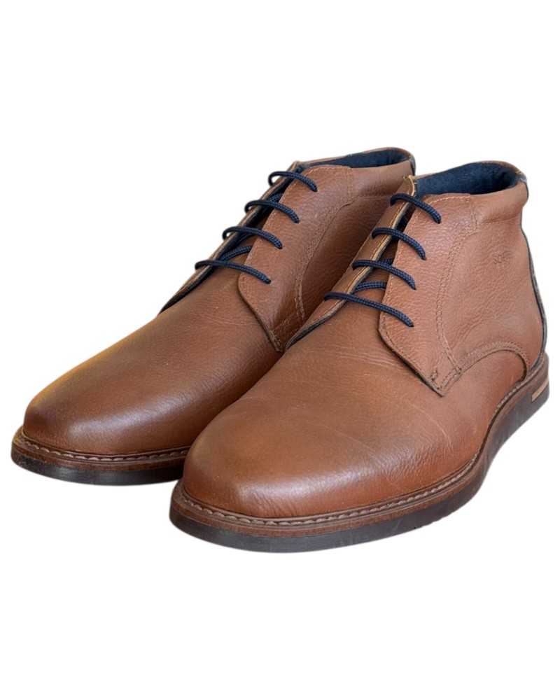  Δερμάτινο Ανδρικό Μποτάκι - N275