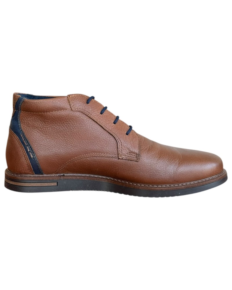  Δερμάτινο Ανδρικό Μποτάκι - N275