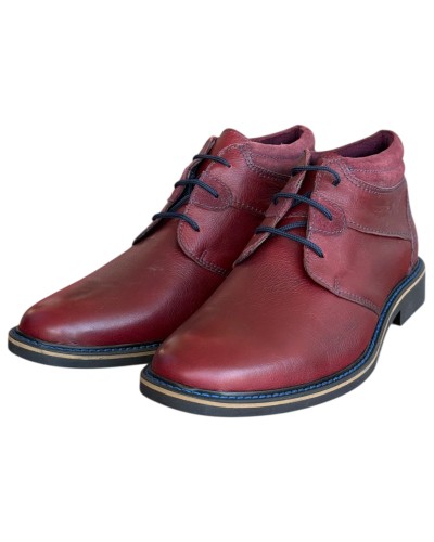  Δερμάτινο Ανδρικό Μποτάκι - N279