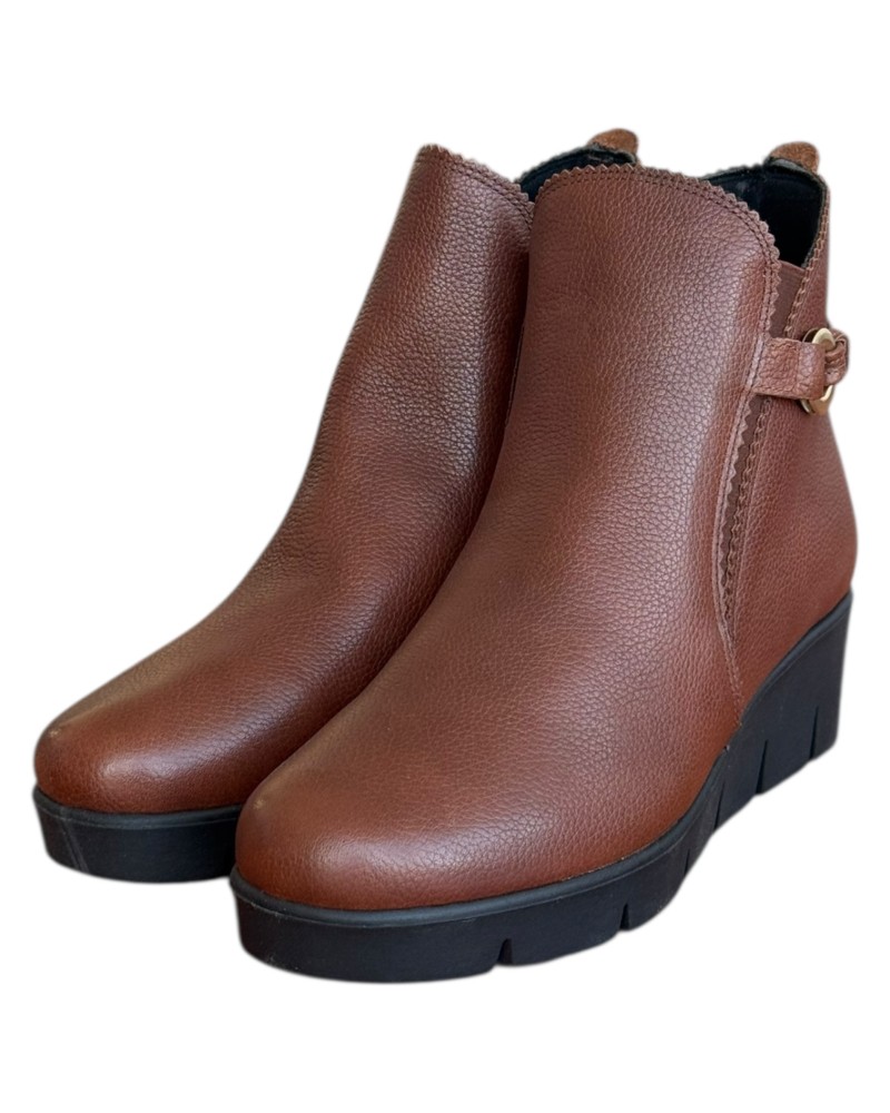 Δερμάτινο Γυναικείo Μποτάκι - N283