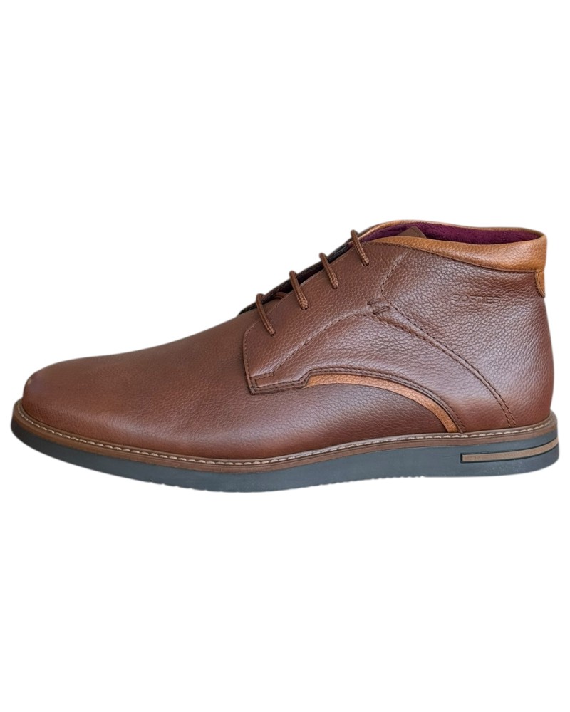  Δερμάτινο Ανδρικό Μποτάκι - N288