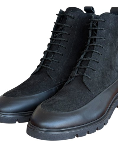  Δερμάτινο Ανδρικό Μποτάκι - N297