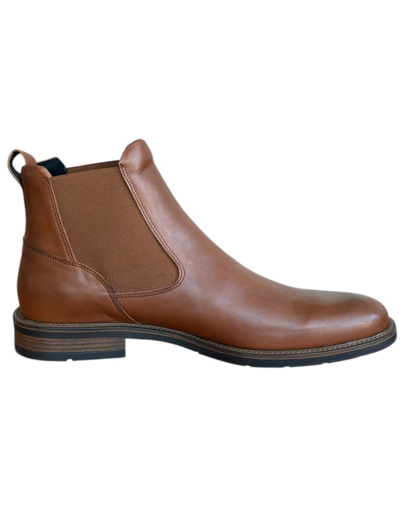  Δερμάτινο Ανδρικό Μποτάκι - N301