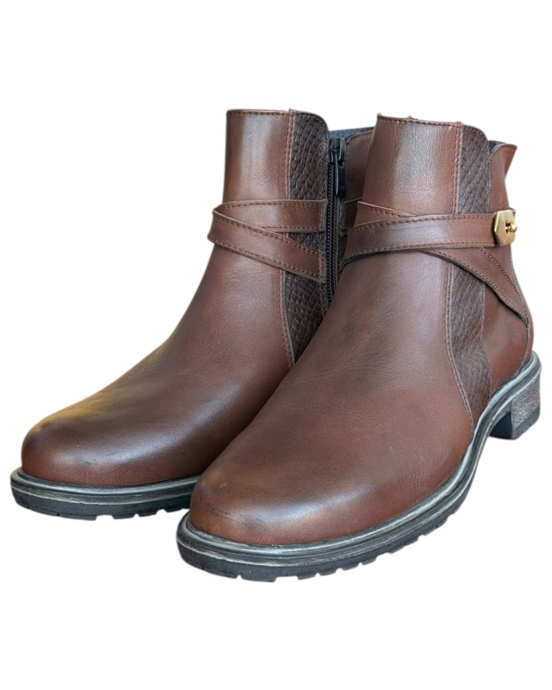 Δερμάτινο Γυναικείo Μποτάκι - N306