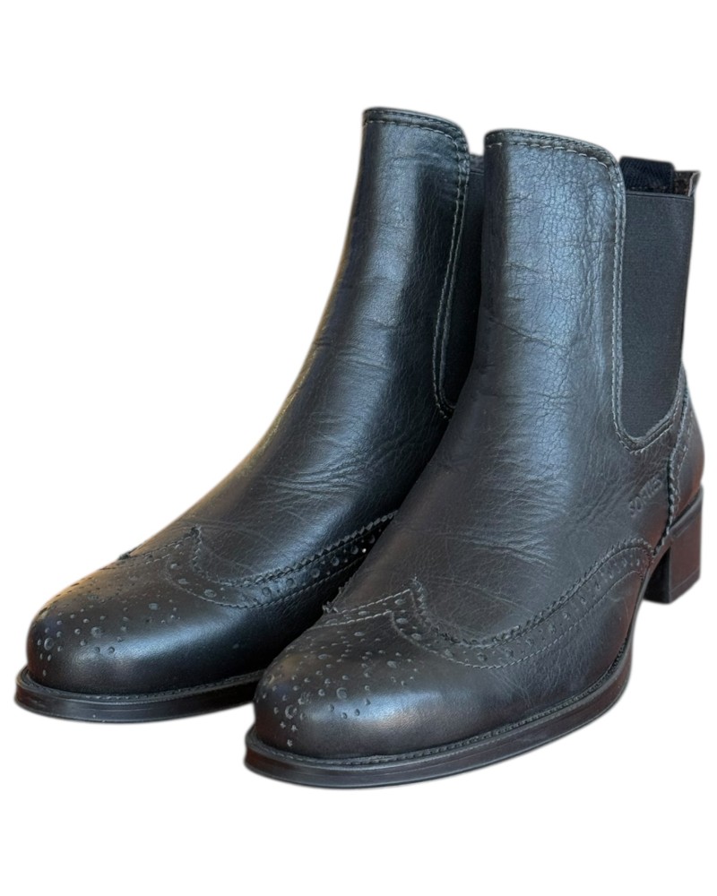 Δερμάτινο Γυναικείo Μποτάκι - N315