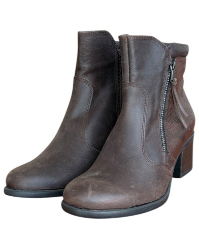 Δερμάτινο Γυναικείo Μποτάκι - N319