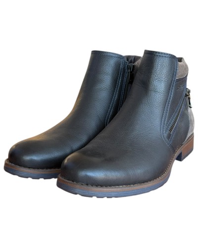  Δερμάτινο Ανδρικό Μποτάκι - N322