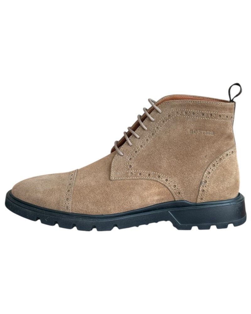  Δερμάτινο Ανδρικό Μποτάκι - N329