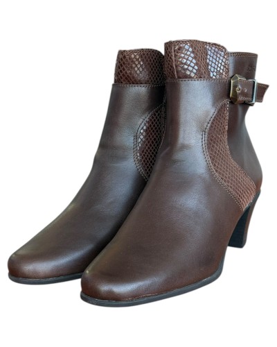 Δερμάτινο Γυναικείo Μποτάκι - N337