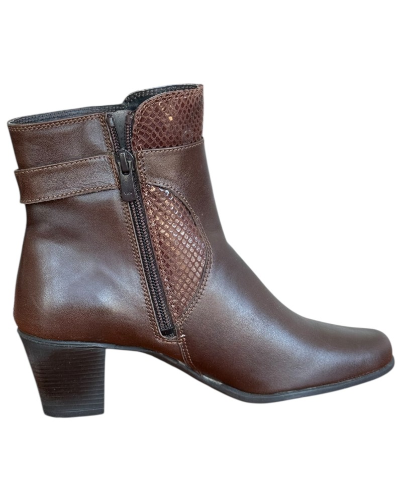 Δερμάτινο Γυναικείo Μποτάκι - N337