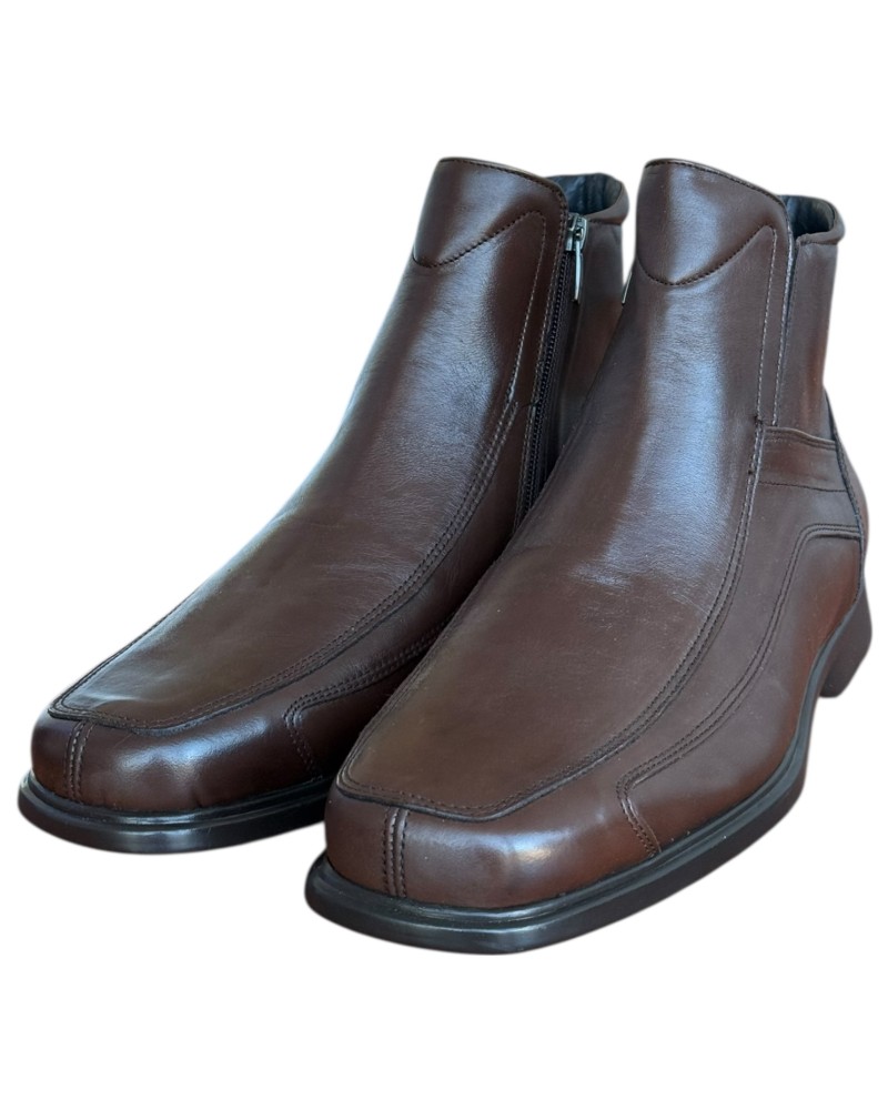  Δερμάτινο Ανδρικό Μποτάκι - N344