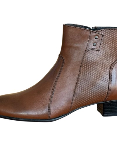 Δερμάτινο Γυναικείo Μποτάκι - N345