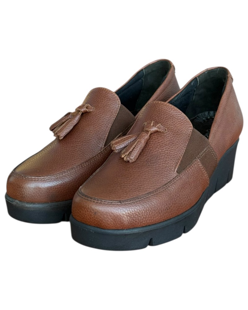  Δερμάτινο Γυναικείo Μοκασίνι - N360