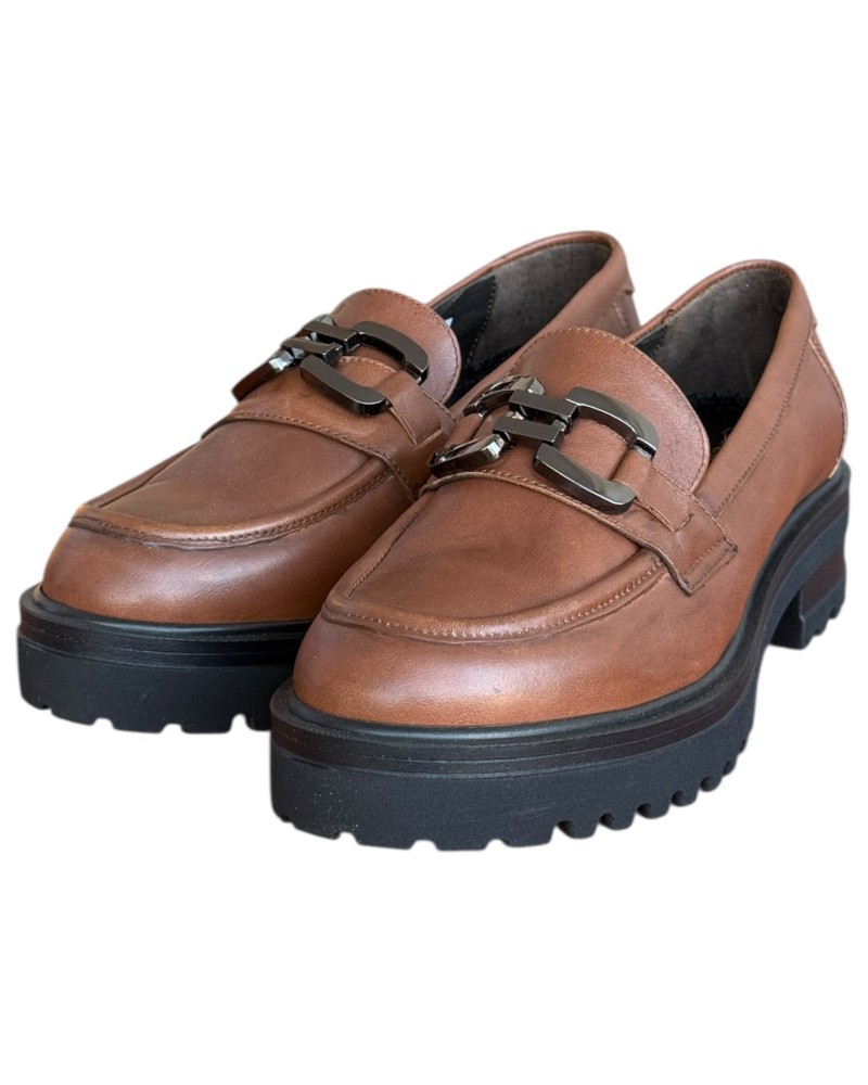  Δερμάτινο Γυναικείo Μοκασίνι - N366