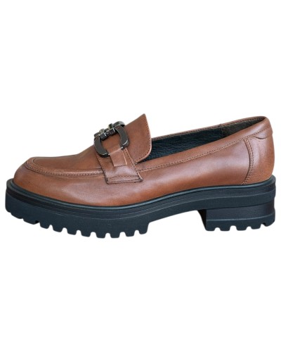  Δερμάτινο Γυναικείo Μοκασίνι - N366