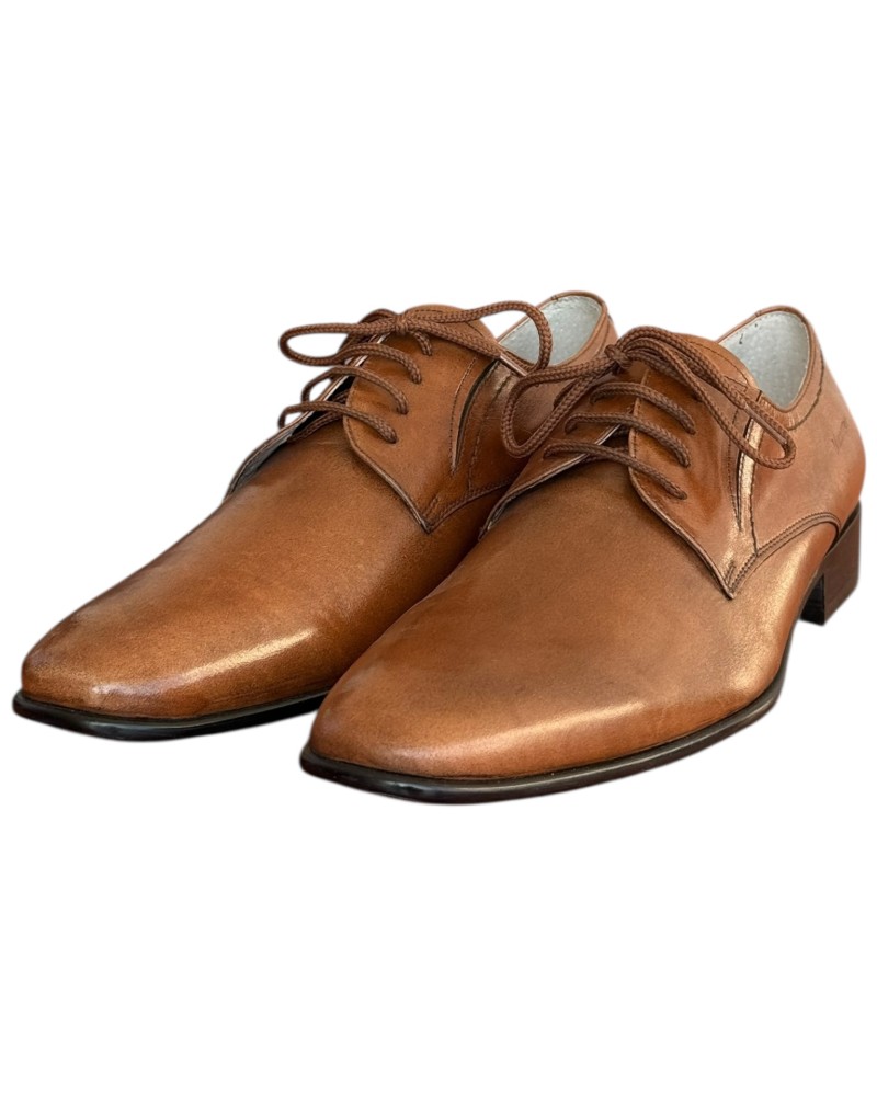  Δερμάτινο Ανδρικό Παπούτσι - N381