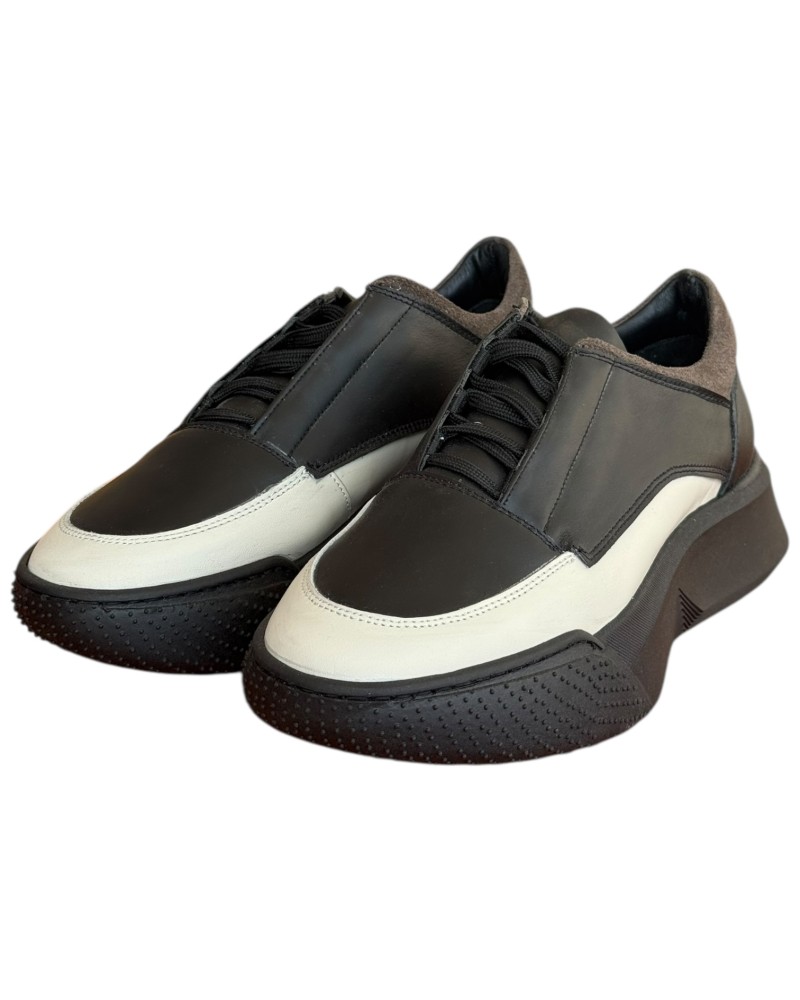  Δερμάτινο Ανδρικό Παπούτσι - N384