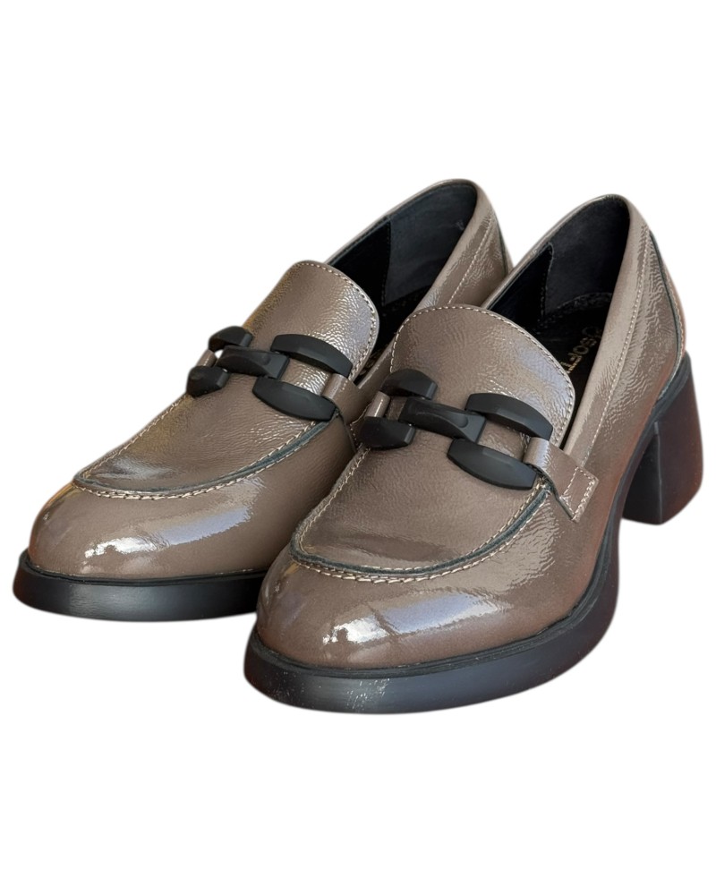  Δερμάτινο Γυναικείo Μοκασίνι - N4