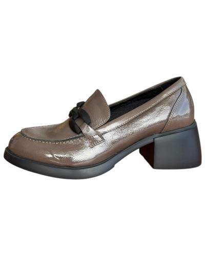  Δερμάτινο Γυναικείo Μοκασίνι - N4