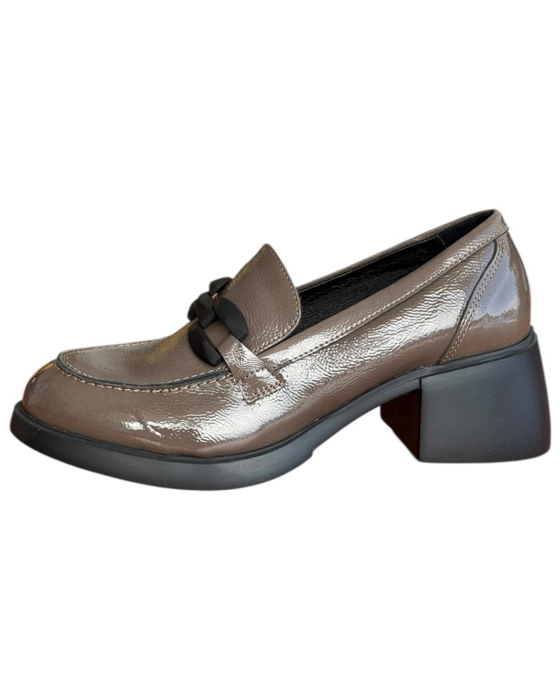  Δερμάτινο Γυναικείo Μοκασίνι - N4