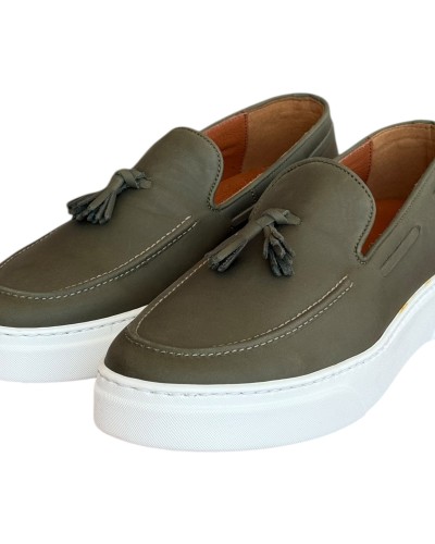  Δερμάτινο Ανδρικό Παπούτσι - N413