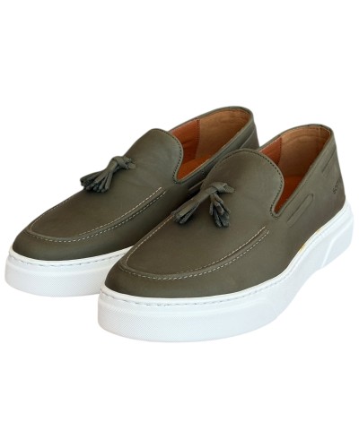  Δερμάτινο Ανδρικό Παπούτσι - N413