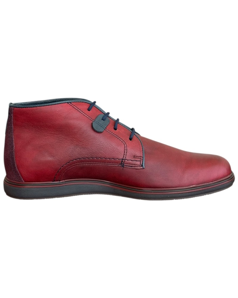  Δερμάτινο Ανδρικό Μποτάκι - N430