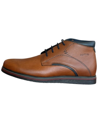  Δερμάτινο Ανδρικό Μποτάκι - N432