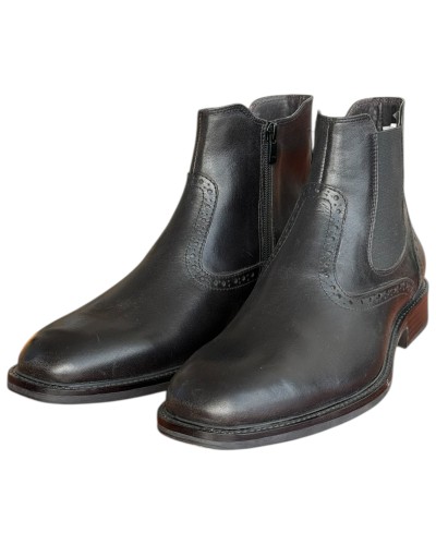  Δερμάτινο Ανδρικό Μποτάκι - N49