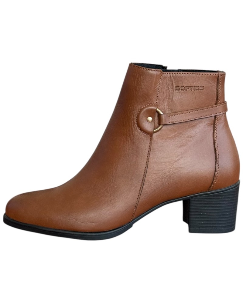 Δερμάτινο Γυναικείo Μποτάκι - N490